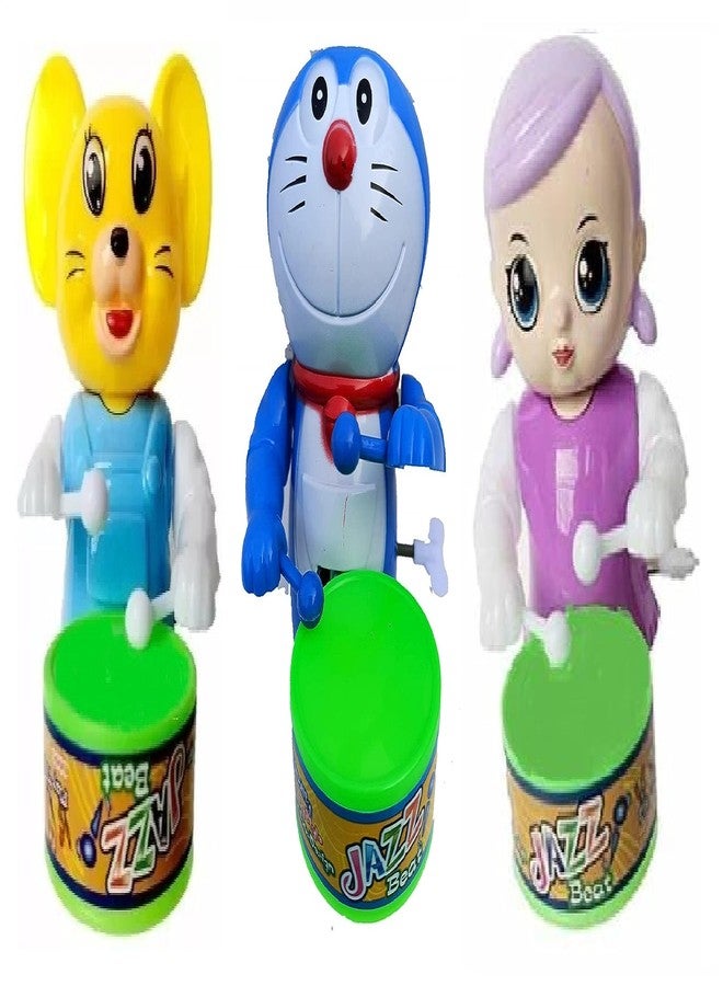 SHANVI Toys Cute Drummer Pet Toys with Dancing Action for Kids Toys Sound Toys Key-Operated CAT-DORE-BABY-03 - Image 1